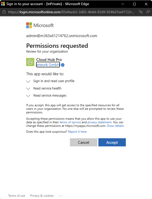 Application Consent